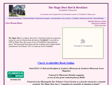 Tablet Screenshot of magicdoorbb.com